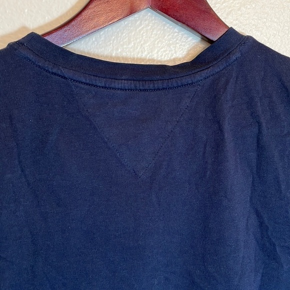 Tommy Hilfiger Navy Blue Short Sleeve Shirt - Picture 7 of 10